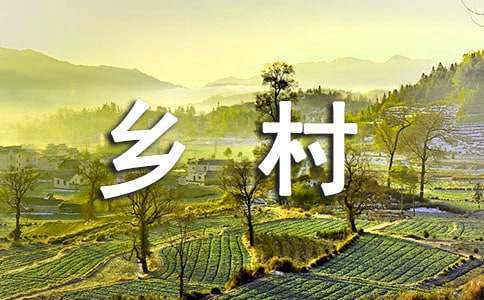 鄉(xiāng)村工作計(jì)劃模板