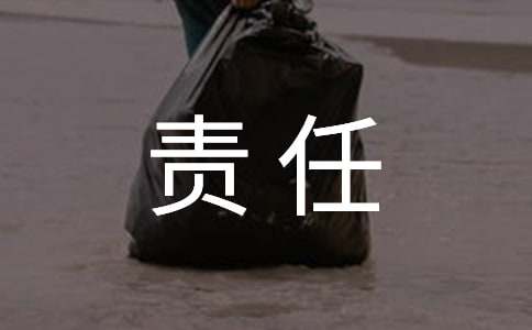 有關(guān)責任排比句