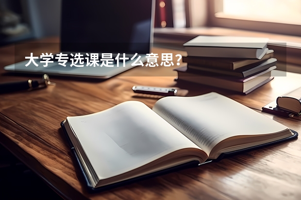 大學(xué)專選課是什么意思？