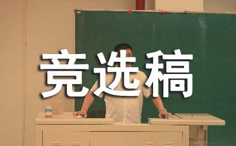 安全委員競(jìng)選稿范文（精選12篇）