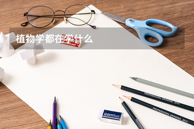 植物學(xué)都在學(xué)什么