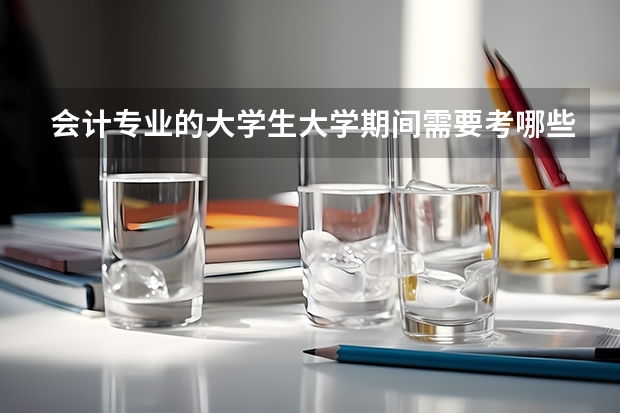 會(huì)計(jì)專業(yè)的大學(xué)生大學(xué)期間需要考哪些證