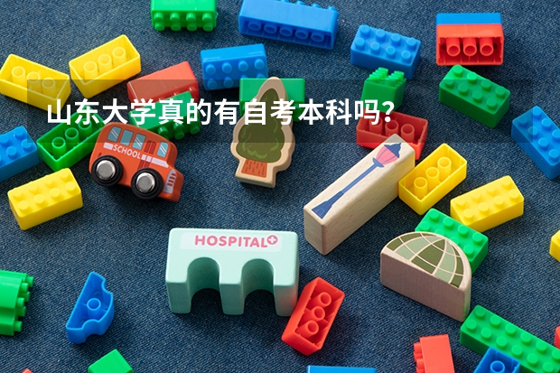 山東大學(xué)真的有自考本科嗎？
