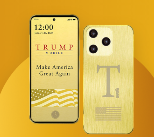 3582元！特朗普手機(jī)T1 Phone發(fā)布：土豪金色 后攝神似iPhone