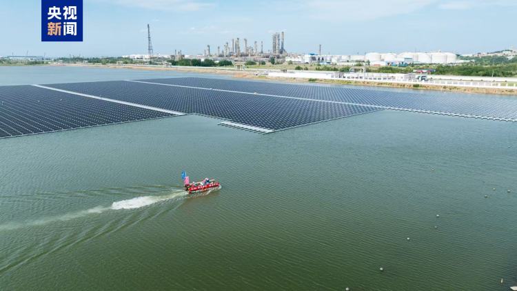 我國首個海水漂浮式光伏項(xiàng)目建成投用